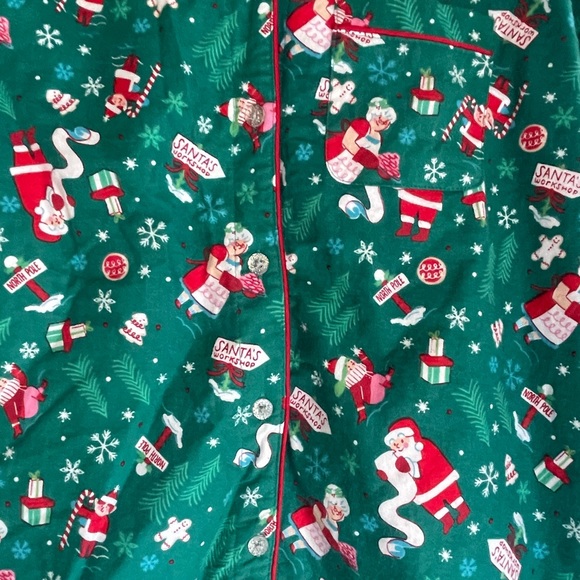 SANTAS WORKSHOP CHRISTMAS PAJAMAS - Picture 3 of 6